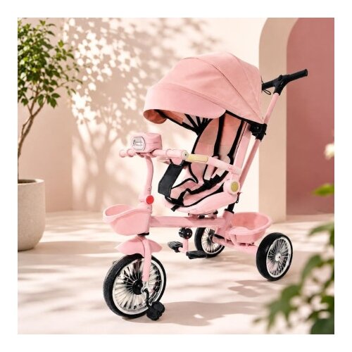  Tricikl sa rotirajućim sedi&amp;scaron;tem roze ( 799947 ) Slike