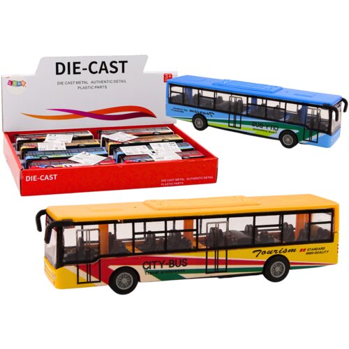 Metalni autobus za igru - žuti ili plavi (birate) Cijene