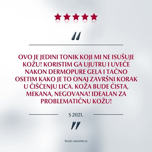 Eucerin dermopure tonik za masnu kožu lica Slike