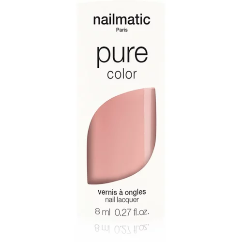Nailmatic Pure Color lak za nohte BILLIE-Rose Tendre / Soft Pink 8 ml