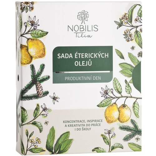 Nobilis Tilia Produktivn&amp;iacute; Den set z eteričnimi olji Slike