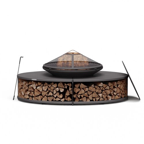 Blumfeldt Firebowl Ebeko 3 v 1, lahko se uporablja kot žar ali miza, rešetka za žar + zaščita pred iskrami Cene