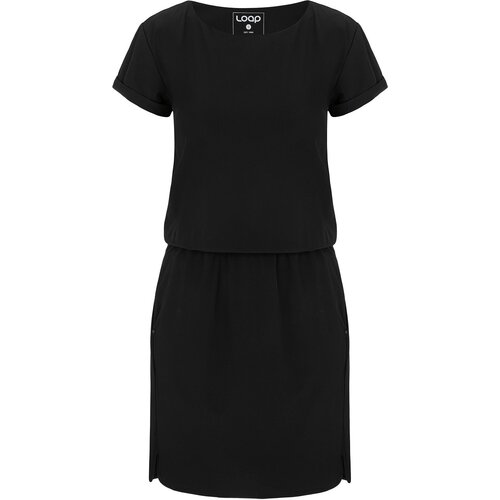LOAP Women's dress UBRINA Black Cene