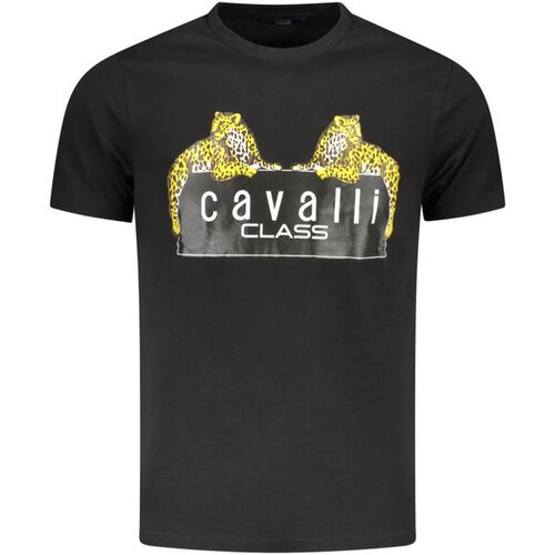 Cavalli Class Muška Majica Kratkih Rukava Crna Cene