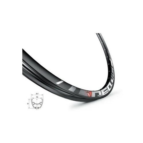 Capriolo felna-alu 275 MACH1 crna 32H 120328 Slike
