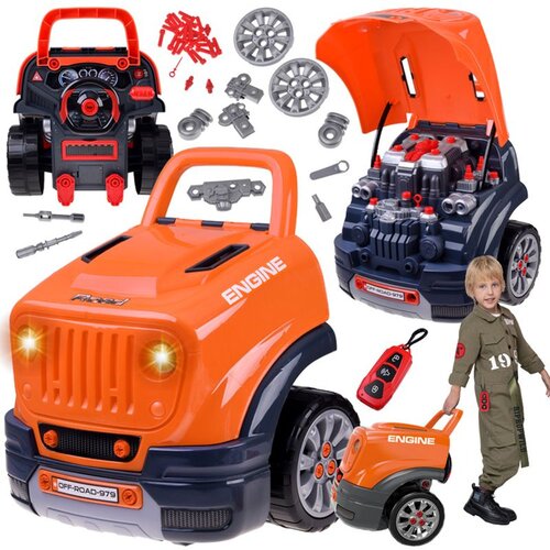  Mehanički set: Mobilna AUTO RADIONICA + svjetlo i zvuk ZA5738 Cene