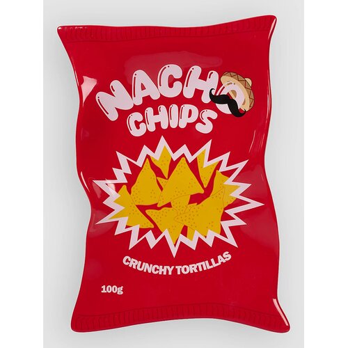 bitten Crunchy Nacho Ceramic Decoration Tray red Cene