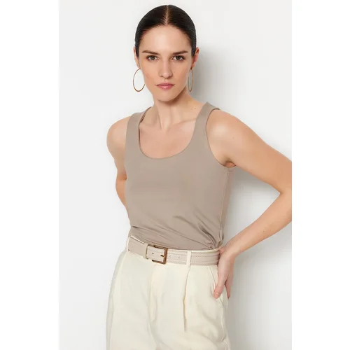 Trendyol Camisole - Brown - Slim fit