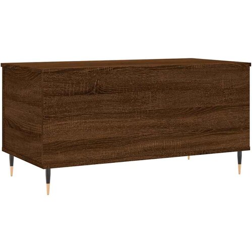  Stolić za kavu boja hrasta 90 x 44,5 x 45 cm konstruirano drvo Slike