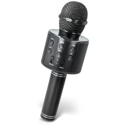 Maxlife mikrofon MX-300 z bluetooth zvočnikom, za karaoke, črna