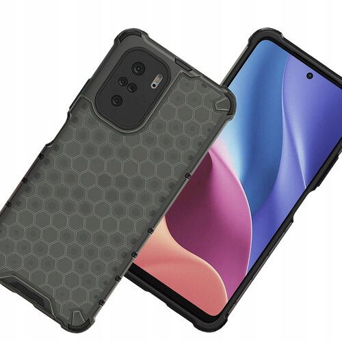 HURTEL HONEYCOMB ETUI CASE OBUDOWA DO XIAOMI REDMI K40 PRO+/K40 PRO/K40 CZARNY, (21910956) Cene