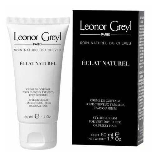 Leonor Greyl Éclat naturel pour homme 50ml - hranljiva krema za muškarce za stilizovanje veoma suve, debele ili kovrdžave kose Slike
