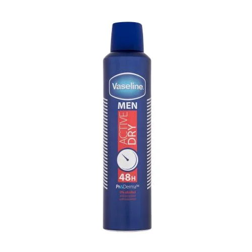 Vaseline Men Active Dry 48h u spreju antiperspirant 250 ml za moške