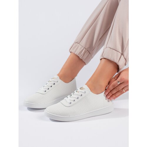 SEASTAR Women's white lace-up shoes Cene