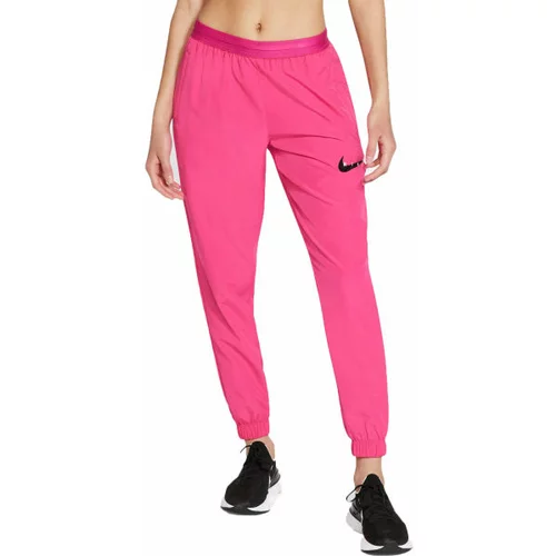 Nike SWOOSH RUN TRK PANT W Ženske hlače za trčanje, ružičasta, veličina