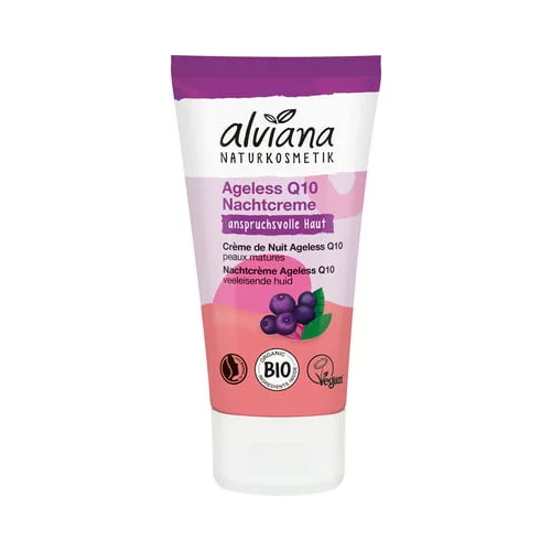 alviana naravna kozmetika Ageless Q10 nočna krema