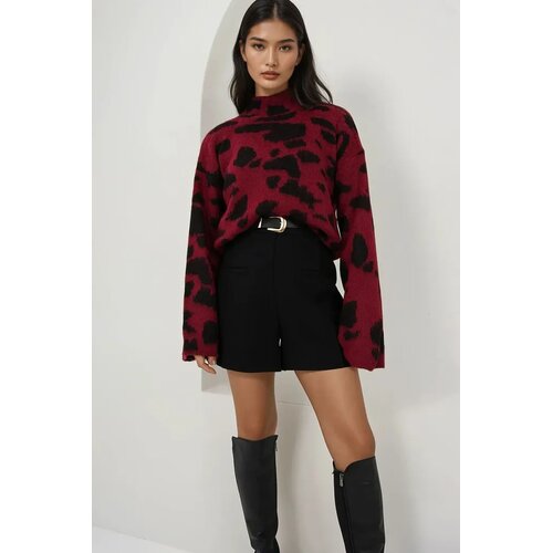 Trend Alacati Stili ženski džemper Alc-X14856, bordo Slike