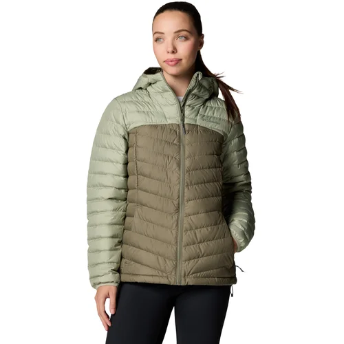  Parke Westridge Hooded Down Jacket Zelena