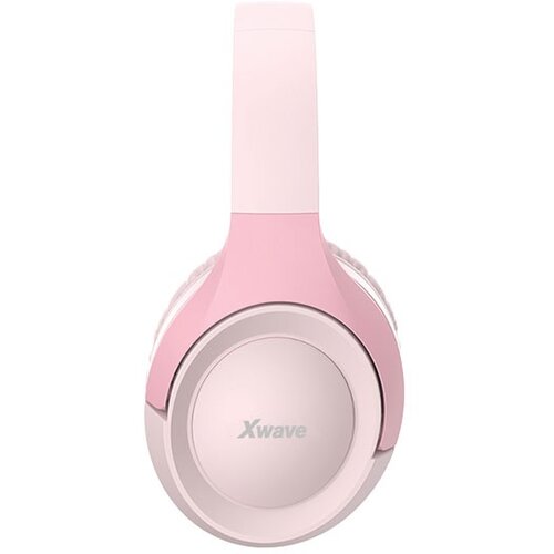 X Wave MX100 pink bluetooth slu&amp;scaron;alice stereo sa mikrofonom/v5.3/FM/Aux/microSD Slike