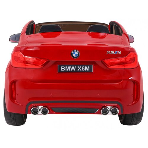  Licencirani auto na akumulator BMW X6M XXL - DVOSJED - crveni/lakirani Slike
