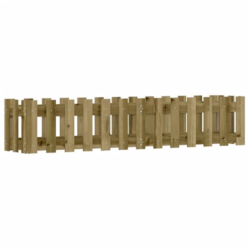  Povi&amp;scaron;ena vrtna gredica 150x30x30 cm impregnirana borovina Slike