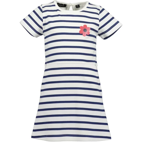 Blue Seven Obleka mornarska / roza / bela