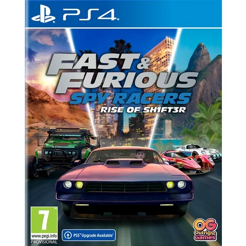 Outright Games FAST&amp;FURIOUS: SPY RACERS RISE OF SH1FT3R PS4