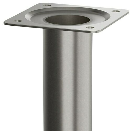 WALTECO Postolje za namještaj (D x Š x V: 3 x 3 x 40 cm, Ø x V: 3 x 40 cm, Nosivost: 50 kg, Čelik, Nikel) Cijene