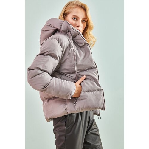 Bianco Lucci Winter Jacket - Gray - Puffer Slike