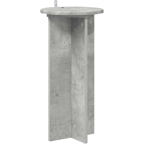 Stalak za biljke 2 pcs Betonska siva 29,5 x 29,5 x 60 cm Slike
