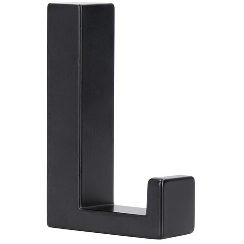 SIRO Garderobna kuka (D x &amp;Scaron; x V: 15 x 61 x 40 mm, Broj kuka: 1 Kom., Crna) Slike