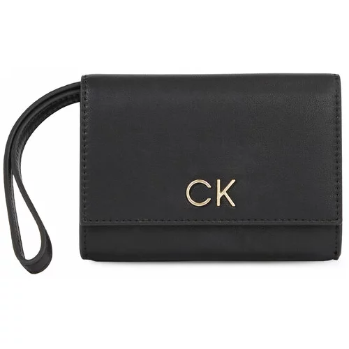 Calvin Klein Ženska denarnica Re-Lock Bifold & Cardholder Sm K60K611092 Črna