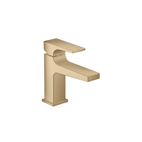 Hansgrohe Metropol 100 Brushed Bronze Air Power EcoSmart baterija (slavina) za umivaonik sa odlivnim ventilom sifona push-open metalnim 32500140 Cene