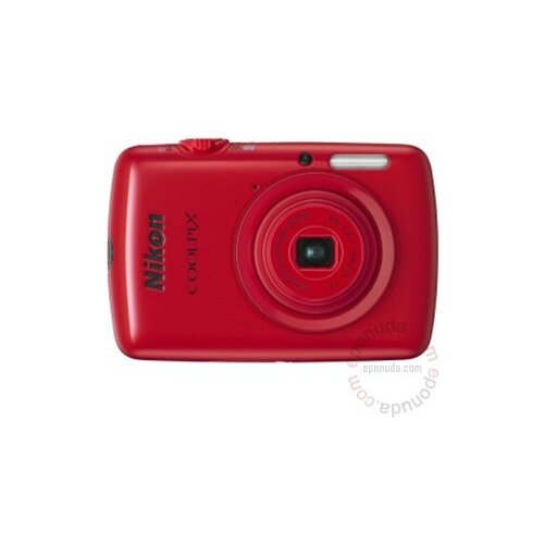Nikon S01 Red digitalni fotoaparat Slike