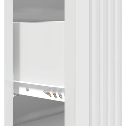  Ormar s ladicama Bijela visokog sjaja 66 x 34,5 x 90 cm Slike