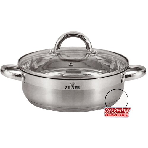 Shumee LONEC IZ NERJAVEČEGA JEKLA. PLOŠČA 6.0L 28CM ZILNER ZL-7405, (21385586) Cene