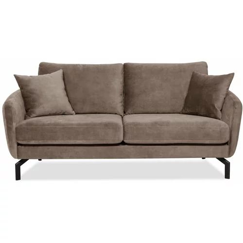 Scandic smeđe-siva sofa s baršunastom površinom Magic, širine 190 cm