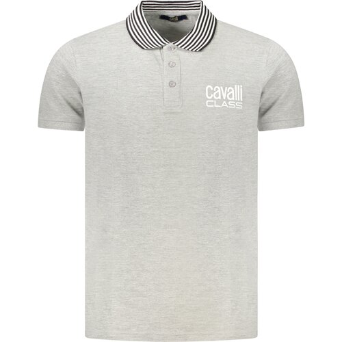 Cavalli Class POLO SHORT SLEEVES MEN GREY Cene