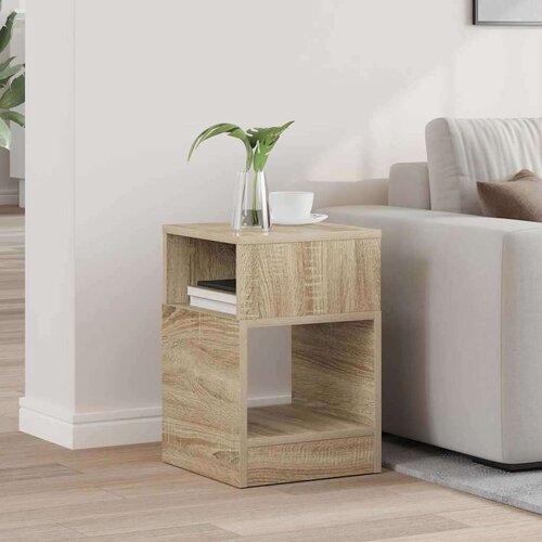  Stranska miza Sonoma hrast 30,5 x 30 x 45 cm Konstruiran les, (5000201771) Cene