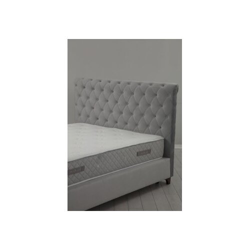 Hanah home deluxe set 150 x 200 grey dvostruki dušek, baza i uzglavlje Cene