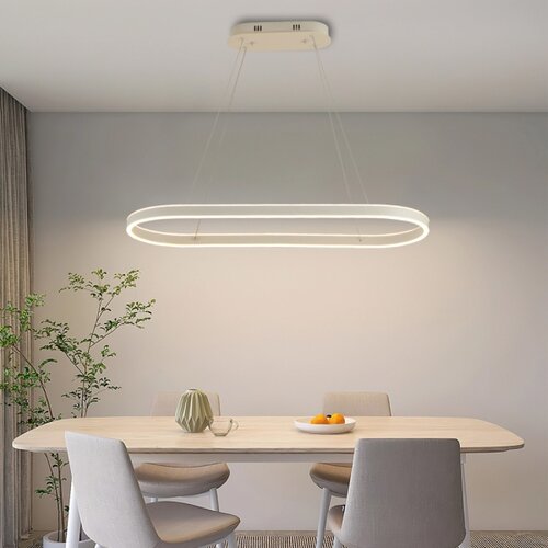  Brilagi - LED luster na sajli PONDIE LED/45W/230V 80x30 cm bela Slike