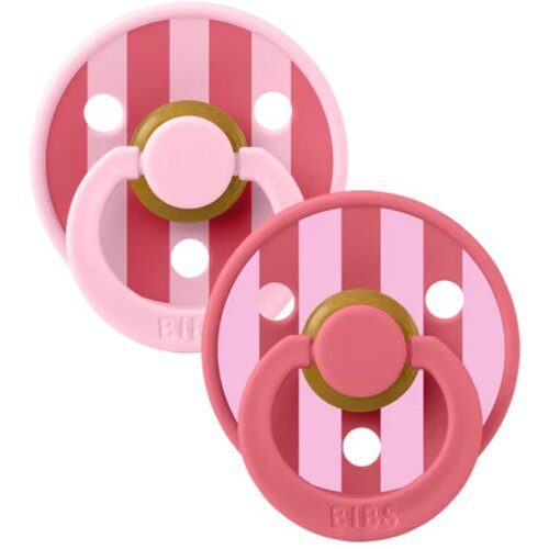 Bibs Studio Colour dude (okrugle) Block - Baby Pink Coral mix (vel.1) Cijene