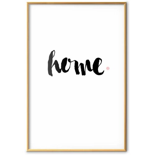 Plakat - Home and Dot 60x90 Zlatni okvir Cene