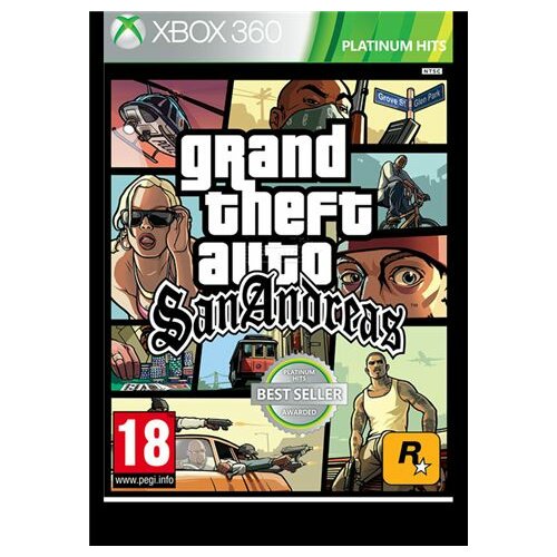 Take2 Xbox 360 igra Grand Theft Auto San Andreas Classic Slike