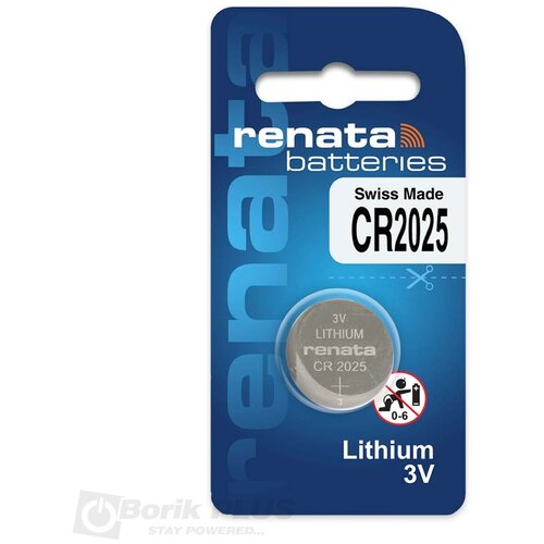 Ostali proizvođači Renata CR2025 Litijumska baterija 3V Slike