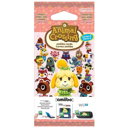 Nintendo Interaktivna Igračka Nintendo amiibo Animal Crossing Cards - Series 4 Pack 3 Dijelovi 3 kom. Slike