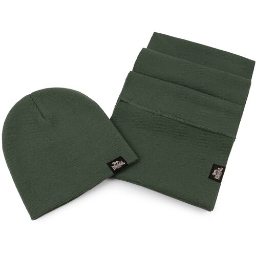 Lonsdale Unisex scarf and beanie set Slike