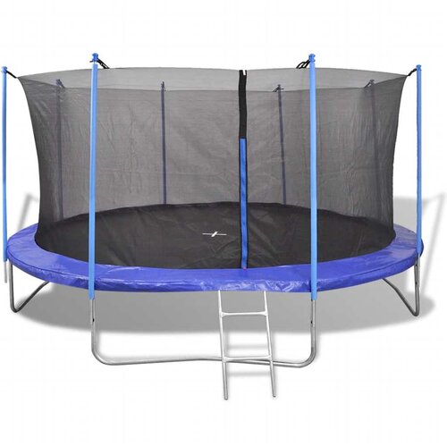 VidaXL trampolin 5-delni komplet 3,96 m Slike
