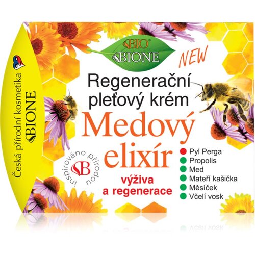 Bione Cosmetics Honey Elixir regeneracijska krema za obraz 51 ml Cene