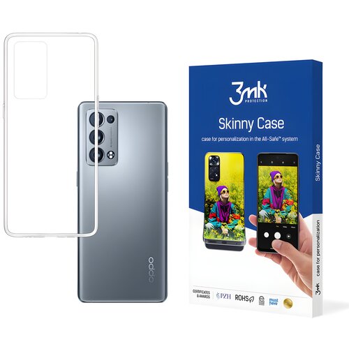 3mk Skinny ovitek za Oppo Reno6 Pro 5G - Prozorna Cene